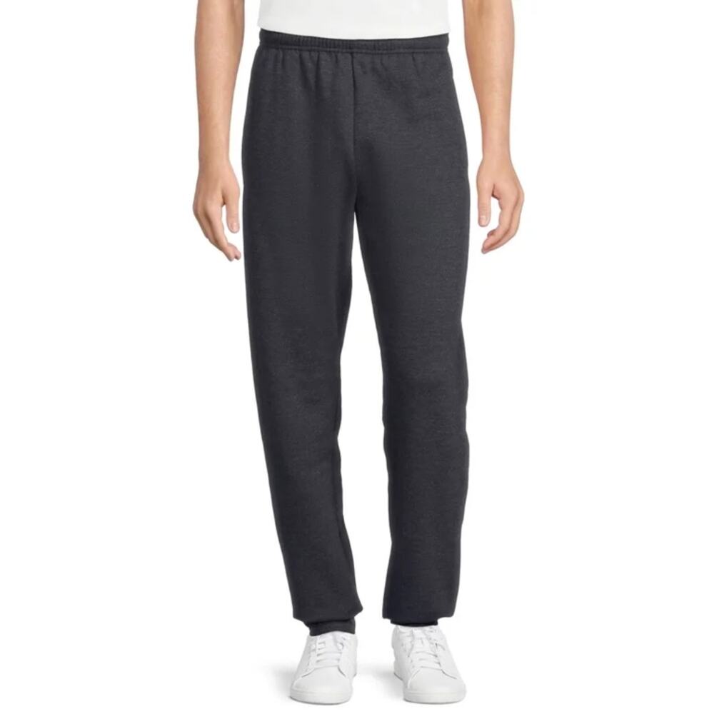 ❄️2/$5❄️[B10] Athletic Works Men's Fleece Elastic Bottom Sweatpants, Size 3XL